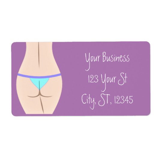 Thong Panty Thunder_Cove Etiket (Voorkant)