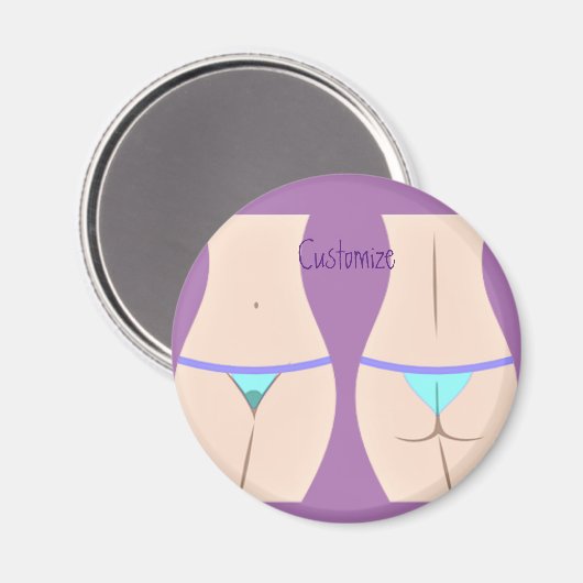 Thong Panty Thunder_Cove Magneet (Voorkant / Achterkant)