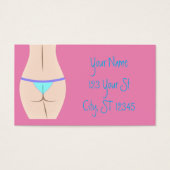 Thong Panty Thunder_Cove Visitekaartje (Voorkant)