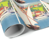 Thonon Les Bains French Travel Europe Cadeaupapier (Rol Hoek)