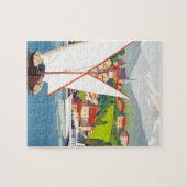 Thonon Les Bains French Travel Europe Legpuzzel (Horizontaal)
