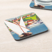 Thonon Les Bains French Travel Europe Onderzetter (Linkerzijde)