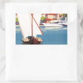 Thonon Les Bains French Travel Europe Rechthoekige Sticker (Tas)