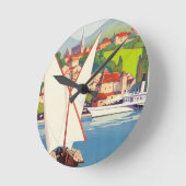 Thonon Les Bains French Travel Europe Ronde Klok (Hoek)