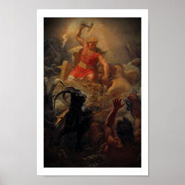 Thor Battles de Giants Poster