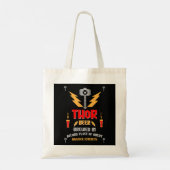 Thor Beer Germanic Paganisme Tote Bag (Achterkant)