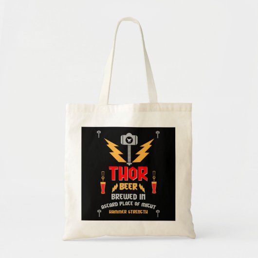 Thor Beer Germanic Paganisme Tote Bag (Voorkant)