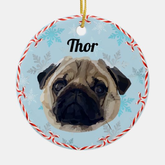 Thor Ceramic Ornament (Voorkant)