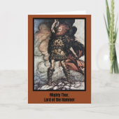 Thor Devotioneel Gebed en Gift Kaart (Voorkant)