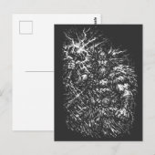Thor — door storm geteisterde god van de donder briefkaart (Voorkant / Achterkant)