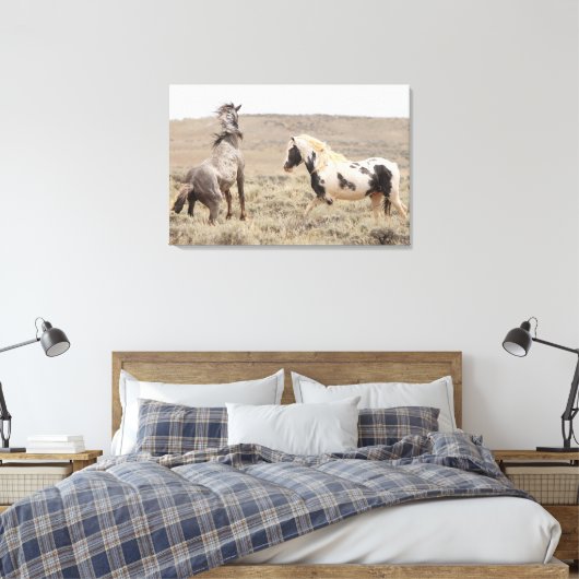 Thor en Booker Roos Canvas Afdruk (Insitu (Slaapkamer))