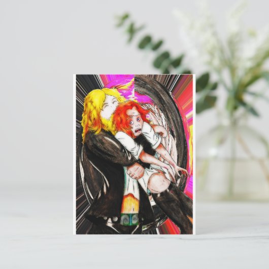 Thor en Loki Briefkaart (Staand voorkant)