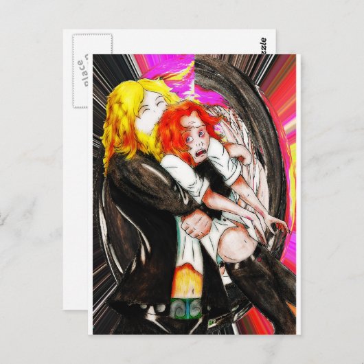 Thor en Loki Briefkaart (Voorkant / Achterkant)