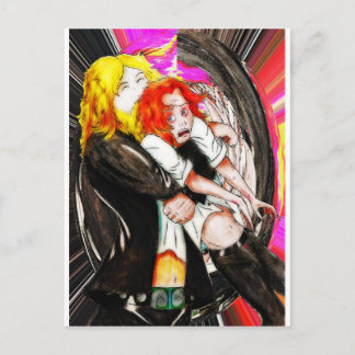 Thor en Loki Briefkaart