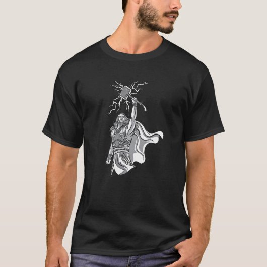 Thor God T-shirt (Voorkant)