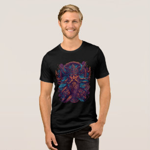 Thor Graffiti Storm – Retro Norse Power T-shirt