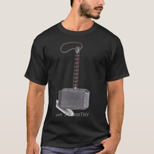 thor hamer T-shirt (Voorkant)