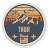 Thor, Iowa Sticker (Voorkant)