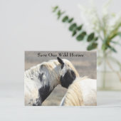 Thor McCullough Peaks Wild Horse Briefkaart (Staand voorkant)