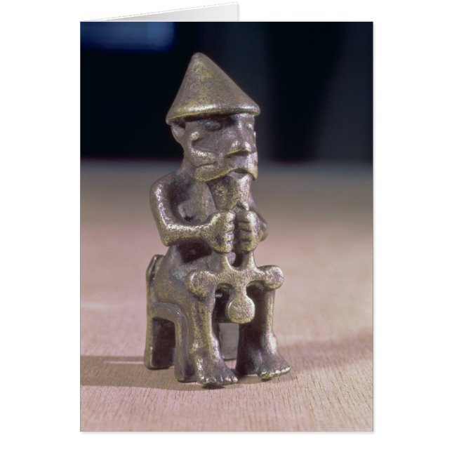 Thor met hamer, beeldje gevonden in IJsland (Voorkant)