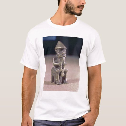 Thor met hamer, beeldje gevonden in IJsland T-shirt (Voorkant)