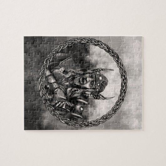 Thor - Norse God van Donder Legpuzzel (Horizontaal)