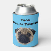 Thor Pug of Thunder Blikjeskoeler (Blikje Voorkant)