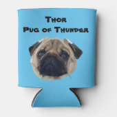 Thor Pug of Thunder Blikjeskoeler (Voorkant)