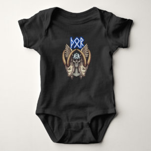 Thor Skull and Goats Romper