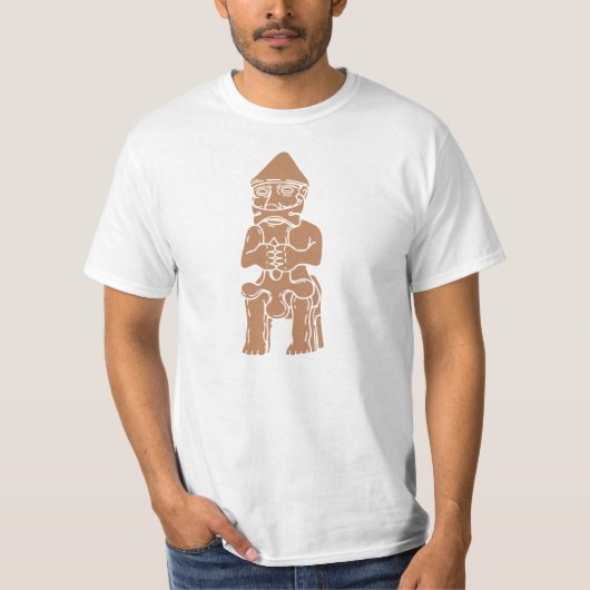 Thor Statue from Iceland T-shirt (Voorkant)