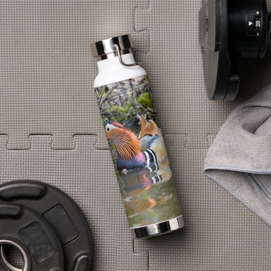 Thor thermale fles met foto van een Mandarijnse ee (Gym)