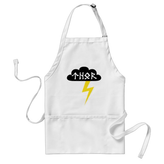 Thor Thunderbolt Standaard Schort (Voorkant)