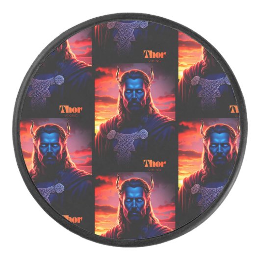 THOR VIKING  HOCKEY PUCK (Voorkant)