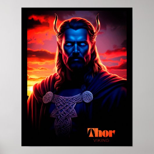 THOR VIKING  POSTER (Voorkant)