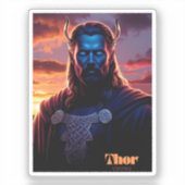 THOR VIKING STICKER (Voorkant)