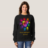 Thoracic Outlet Syndrome Awareness Hands Trui (Voorkant volledig)