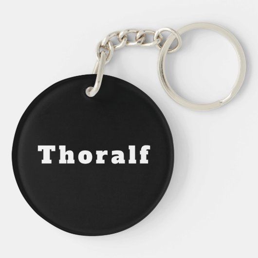 Thoralf Sleutelhanger (Achterkant)