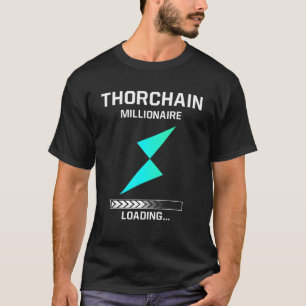 Thorchain Token Millionaire Cryptogeld Houdler T-shirt