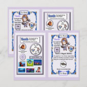 Thordis - Ridder Thorium Halberd Briefkaart (Voorkant / Achterkant)