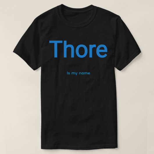 Thore T-shirt (Design voorkant)