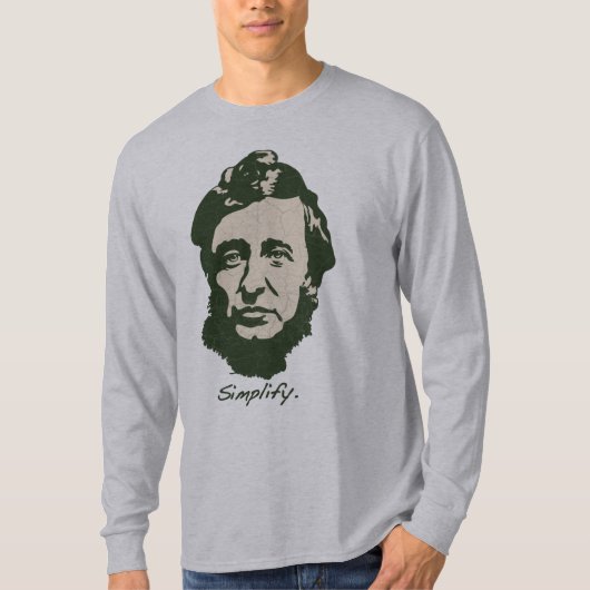 thoreau2-grn-LTT T-shirt (Voorkant)