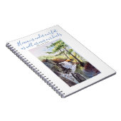 Thoreau Inspiration Quote Art-laptop Notitieboek (Rechterzijde)