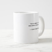 Thoreau Inspirerende Motivatie Quote Geschenk Mok (Voorkant rechts)