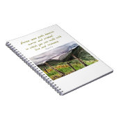Thoreau Life Quote Landscape Art Spiral Notebook Notitieboek (Rechterzijde)