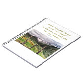 Thoreau Life Quote Landscape Art Spiral Notebook Notitieboek (Linkerzijde)