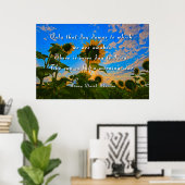 Thoreau, Morning Star Poster (Thuiskantoor)