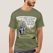 Thoreau Productivity Quote T-shirt (Voorkant)
