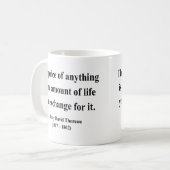 Thoreau Quote 6a Koffiemok (Voorkant links)
