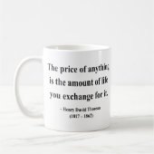 Thoreau Quote 6a Koffiemok (Links)