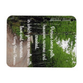 Thoreau Quote Magneet (Horizontaal)